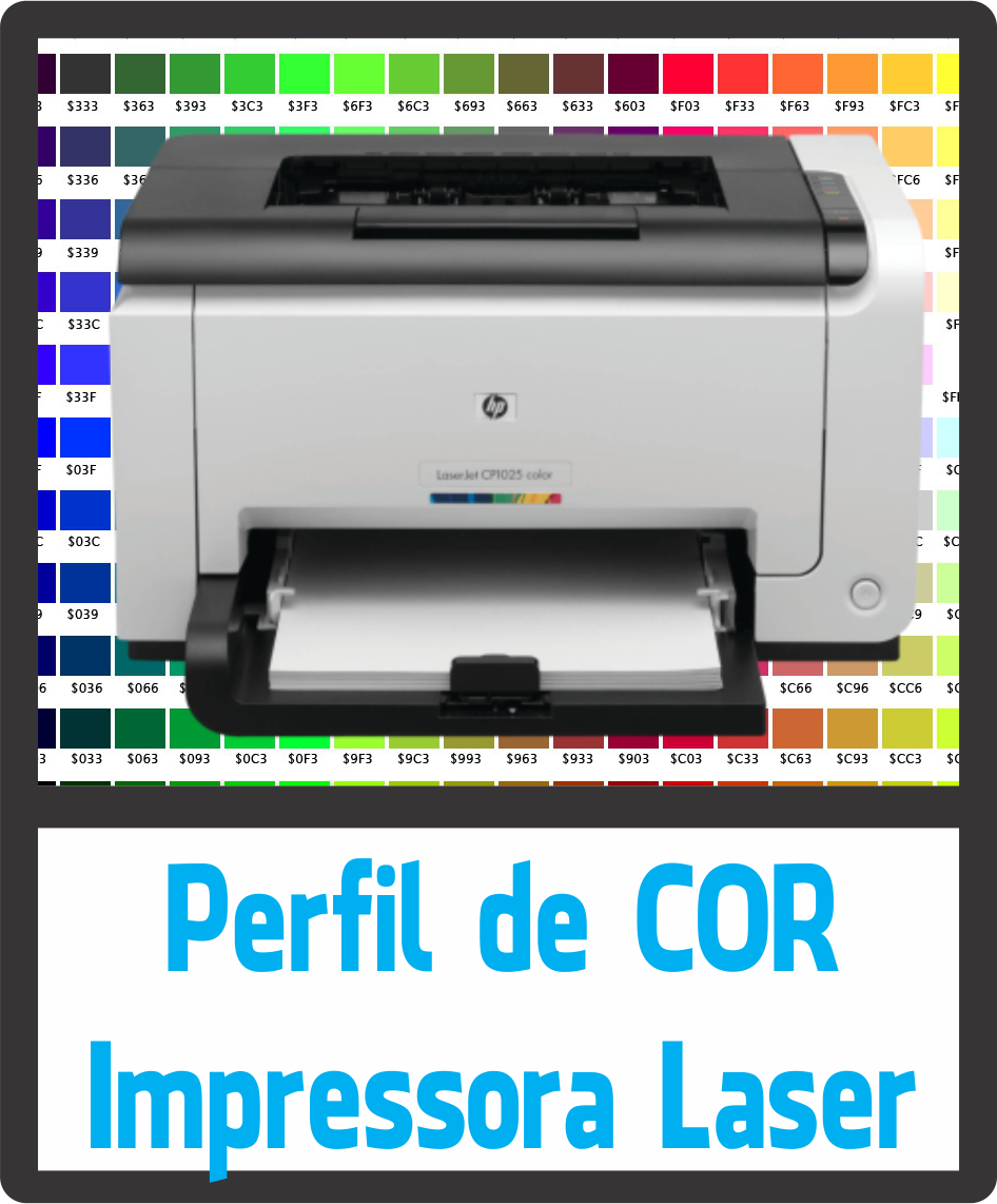 perfil de cor para impressora hp laser